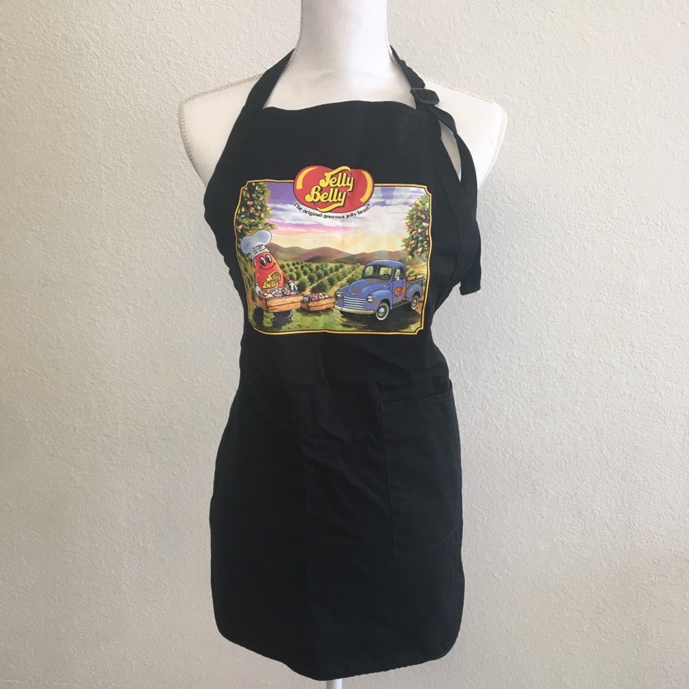 ❤️❤️ 2/$20 Jelly Belly Black apron